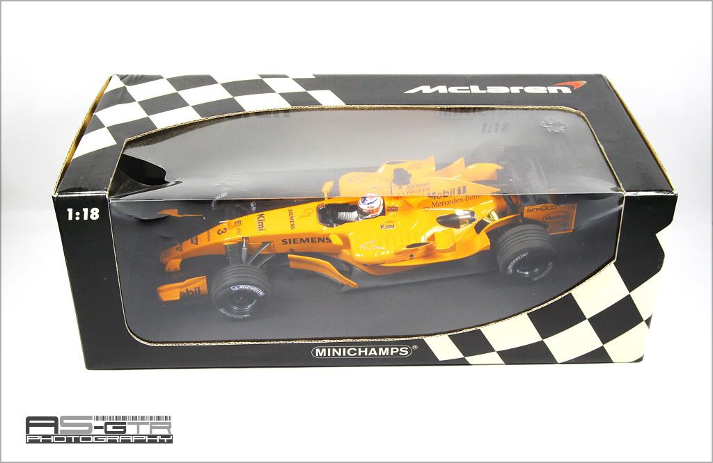 McLaren MP4-21 Orange Pre-season test car - Kimi Räikkönen McLaren MP4-21 Orange Pre-season test car - Kimi Räikkönen